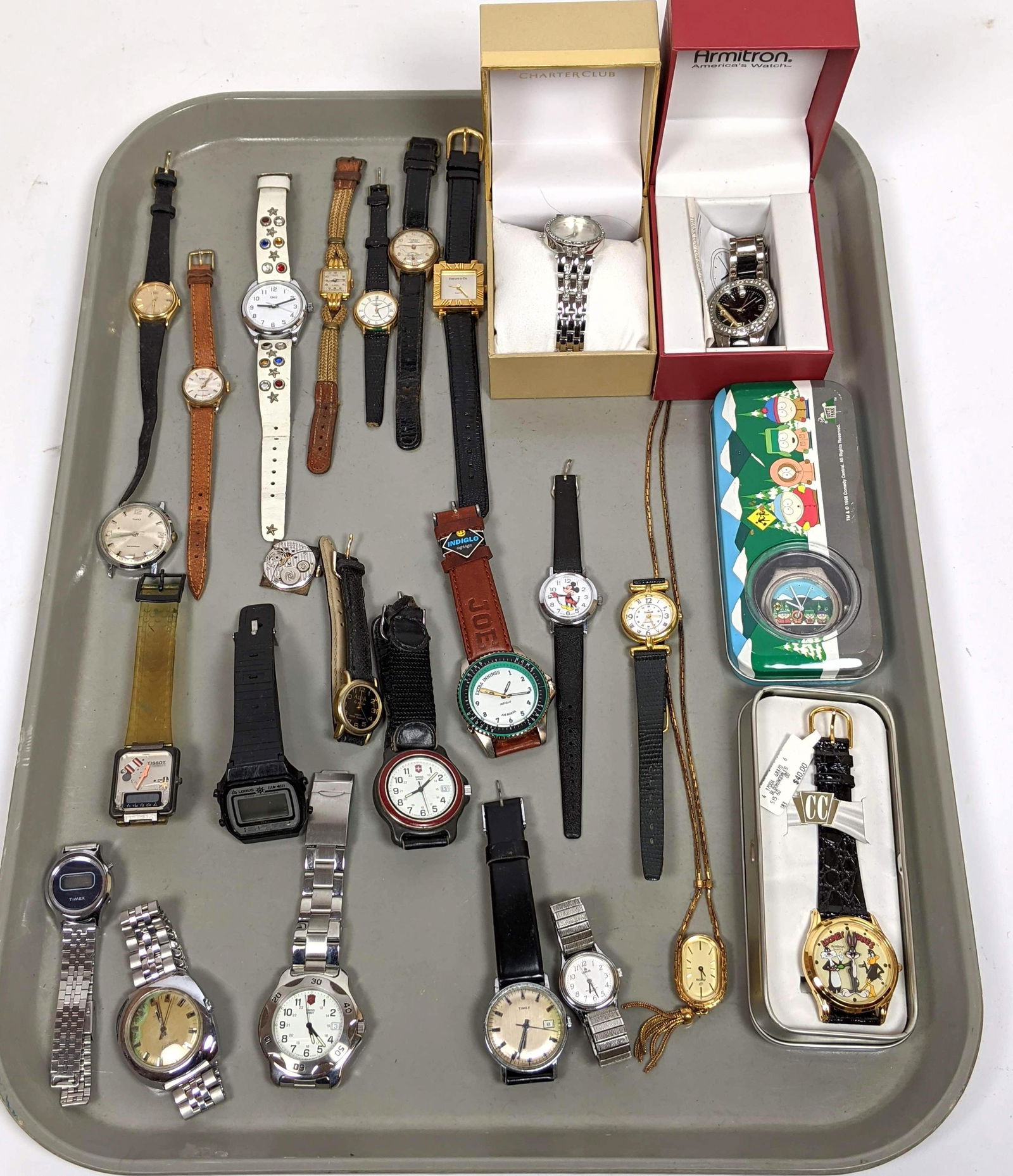 Large Lot Contemporary and Vintage Watches. Incl. Walt (1 of 12)