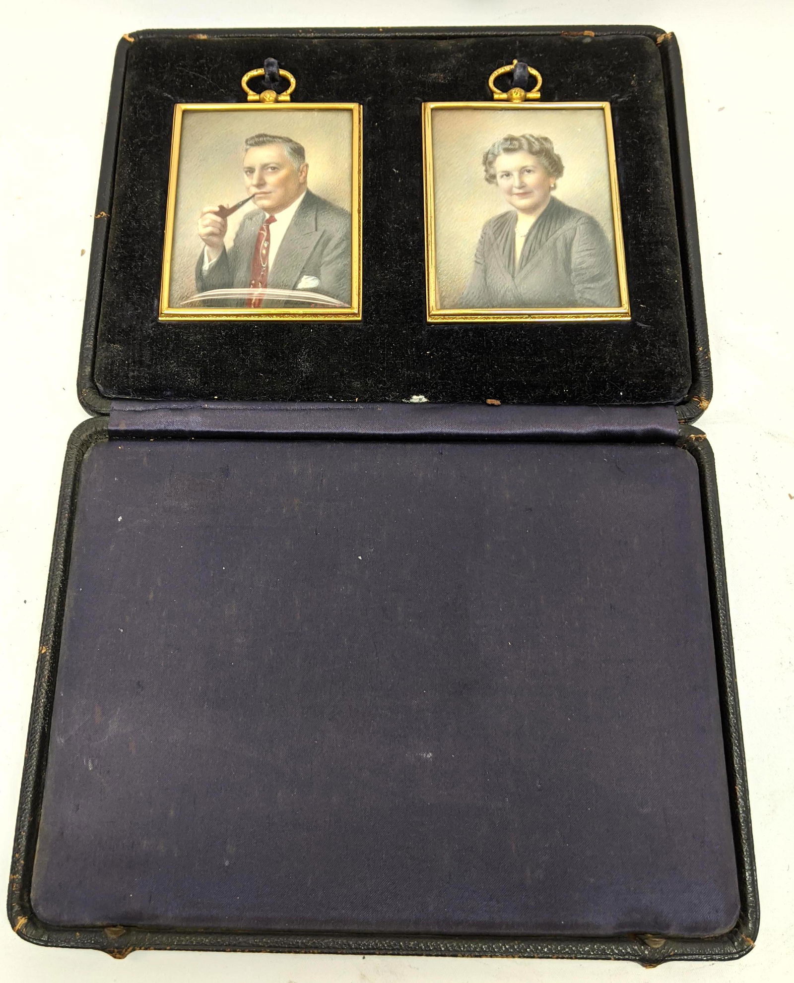 Pr C. BERNARD PEREIRA Miniature Portrait Paintings. On (1 of 11)