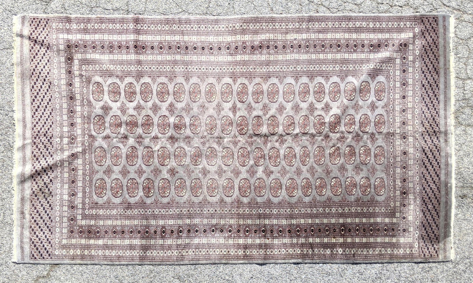 9'8 x 6'3 Handmade BOKHARA Oriental Carpet Rug. (1 of 7)