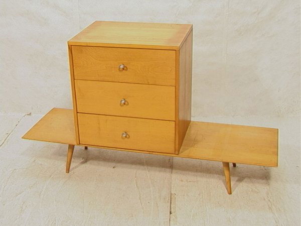 Paul McCobb Planner Group Winchendon Cabinet. 3 D: Paul McCobb Planner Group Winchendon Cabinet. 3 Drawer section on Low Plank Coffee Table. Dimensions: H: 34 inches: W: 60 inches: L: 18 inches Condition (General) Please contact us for a detailed cond