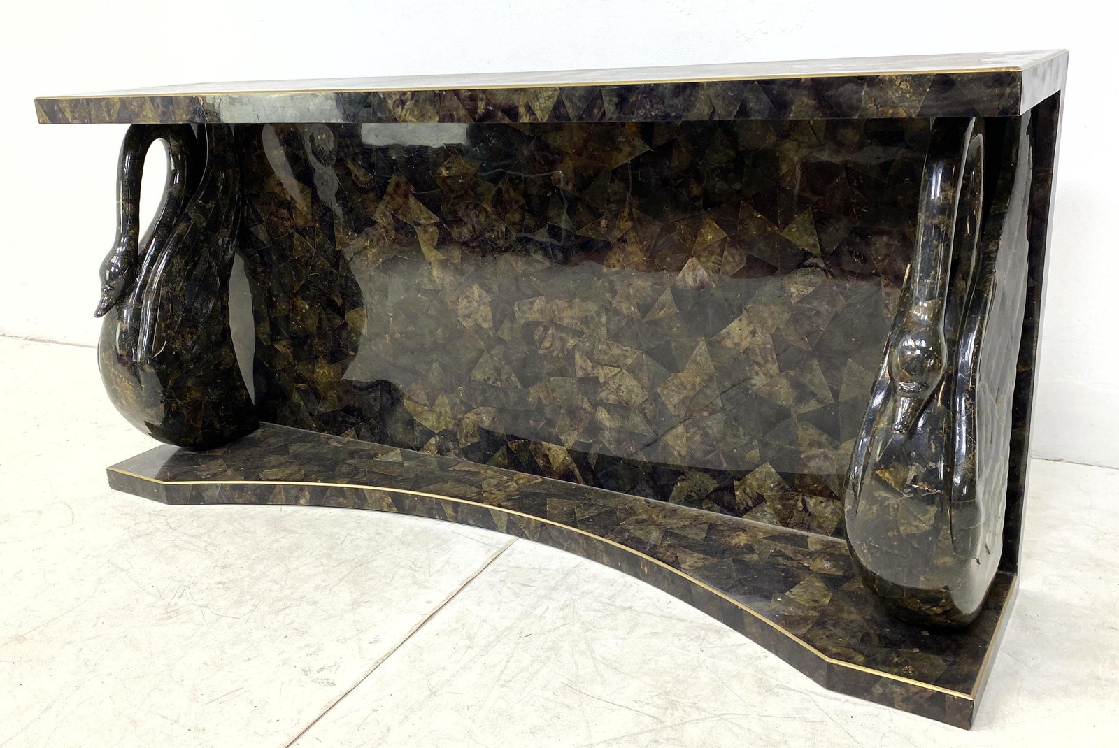Large Stylish R&Y Augousti  Style Console Hall Table wi (1 of 9)