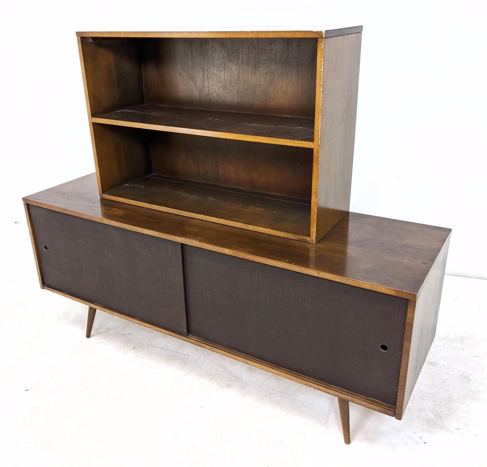 2pc Paul McCobb Planner Group Credenza Hutch for WINCHE (1 of 15)