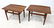 Pair Grete Jalk Side Tables. Danish Modern Teak.