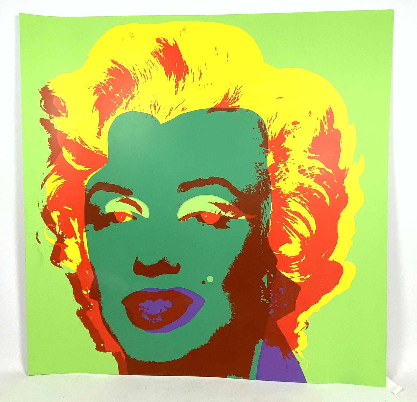 After Andy Warhol Marilyn Screenprint. Sunday B. Mornin (1 of 8)
