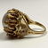 14K Gold Ladies Pearl Designer Cocktail Ring. Large lus - 9