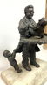 IRWIN HYMAN Bronze Sculpture of Pediatrician with Child - 3