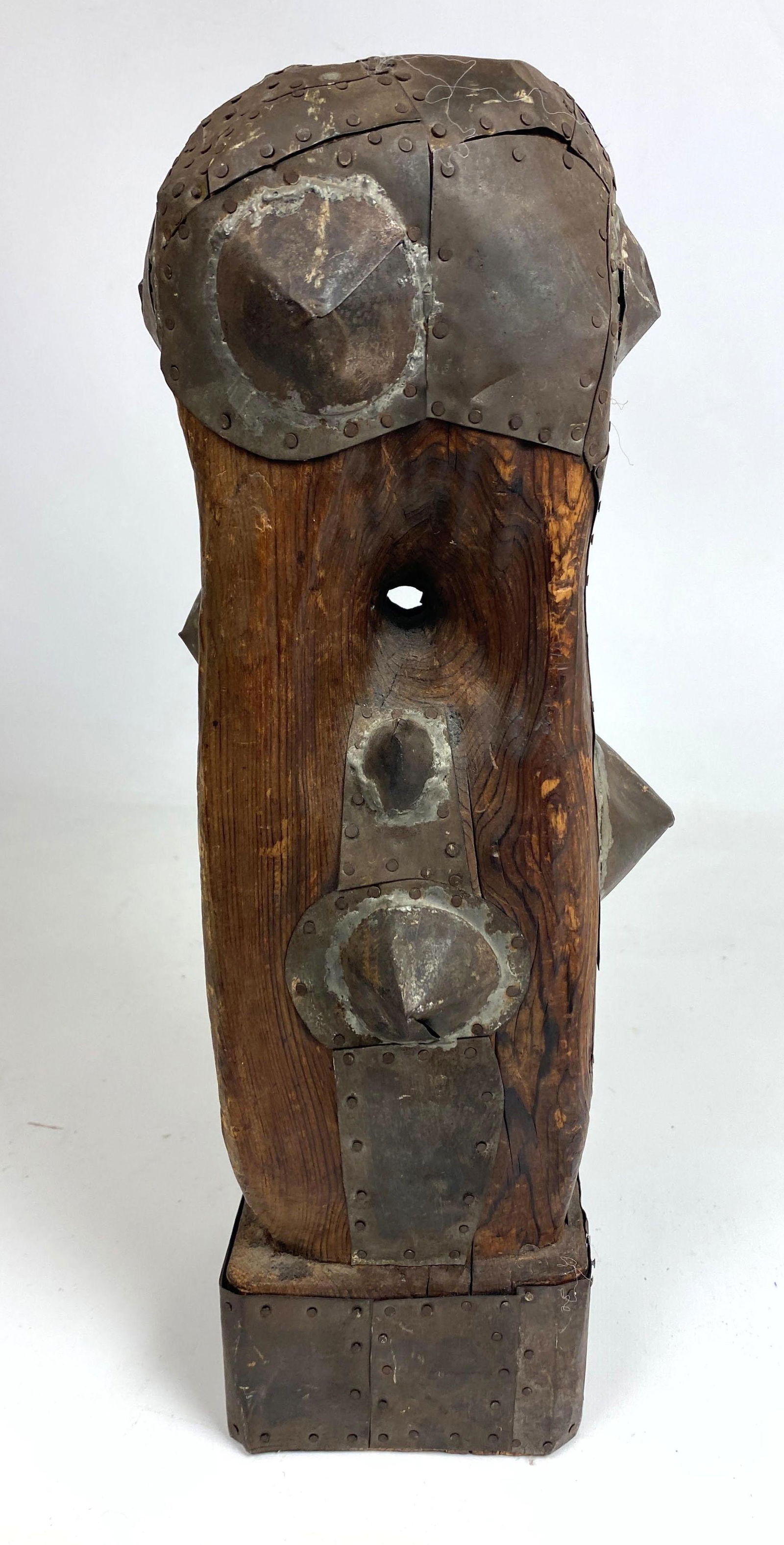 Signed NELSON 1960 Table Sculpture Nailed and Applied M (1 of 7)