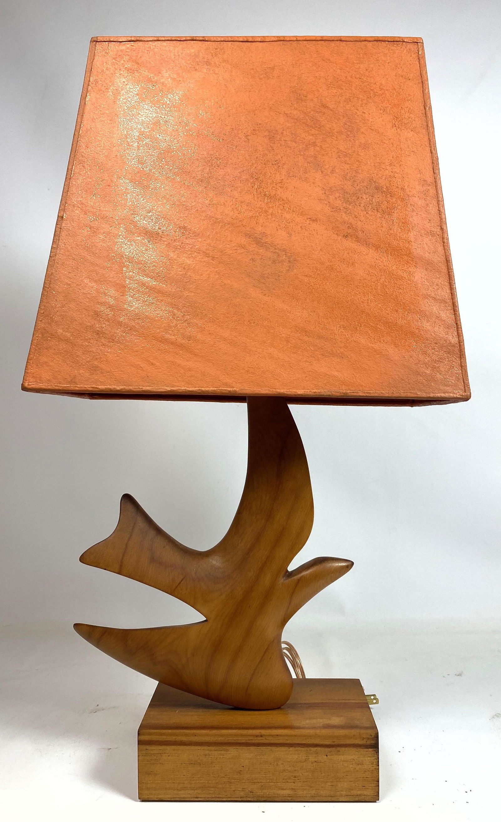 Clark Voorhees for Hansen Lighting Co, Table Lamp. Carv (1 of 9)