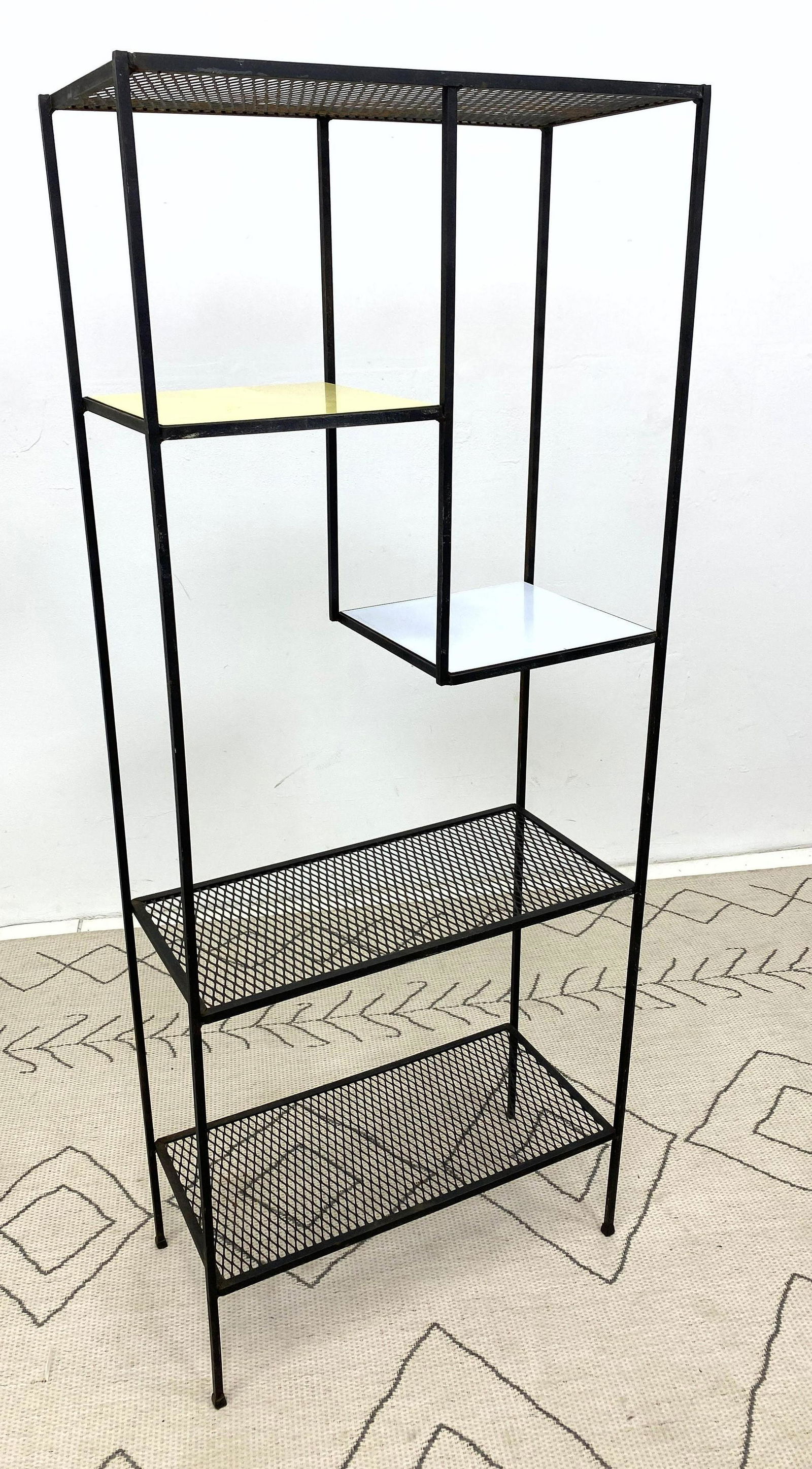 Frederick Weinberg Steel Frame Shelf Etagere. (1 of 10)