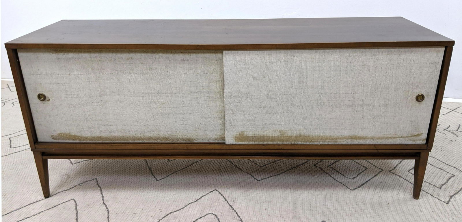Paul McCobb Low Sliding Door Cabinet Credenza.  Planner (1 of 9)