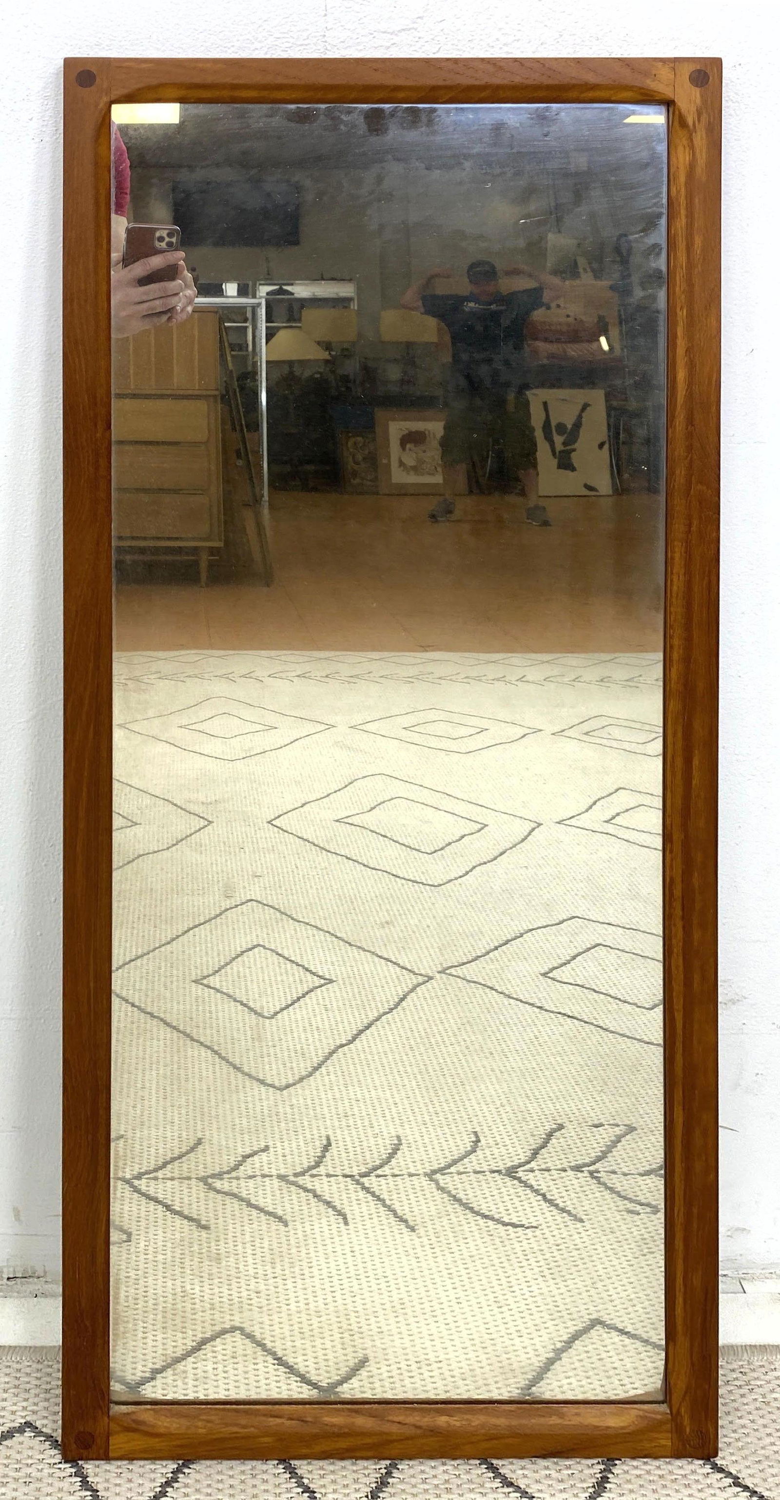 AKSEL KJERSGAARD ODDER  Wall Mirror. Danish Modern Teak (1 of 5)