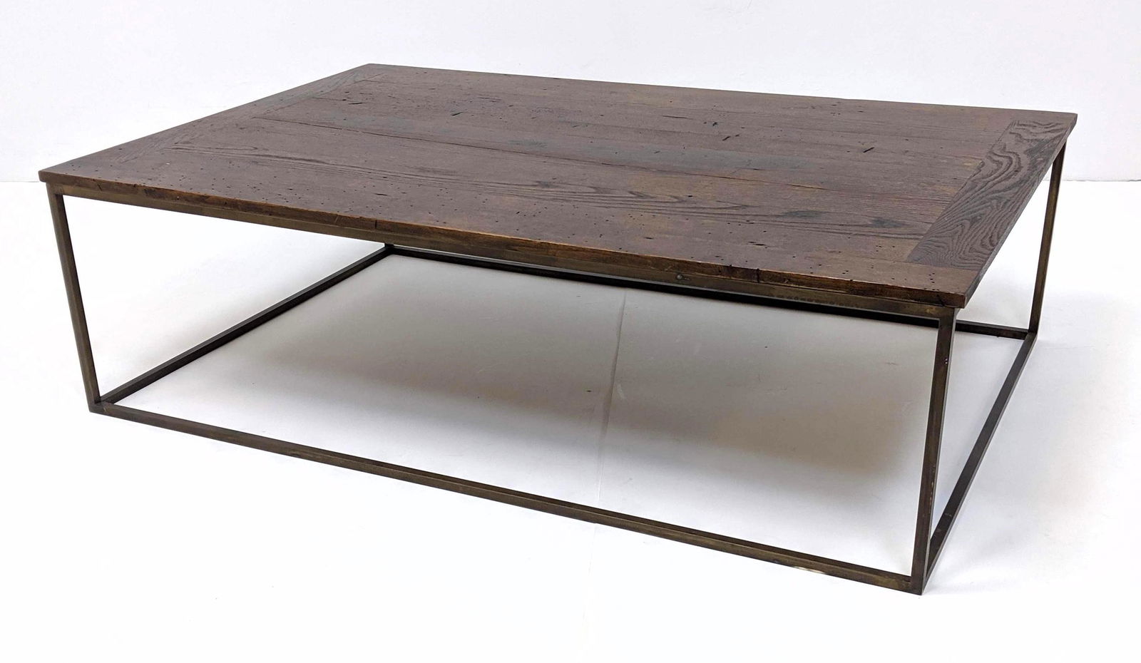 Restoration Hardware Style Oversized Coffee Cocktail Ta (1 of 9)