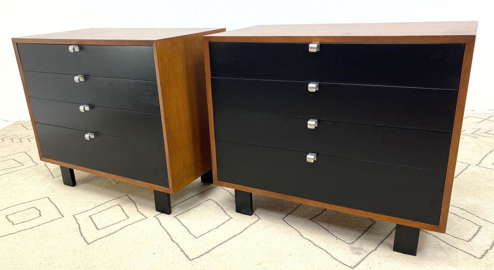 Pair GEORGE NELSON HERMAN MILLER Dresser Chests. Bachel (1 of 13)