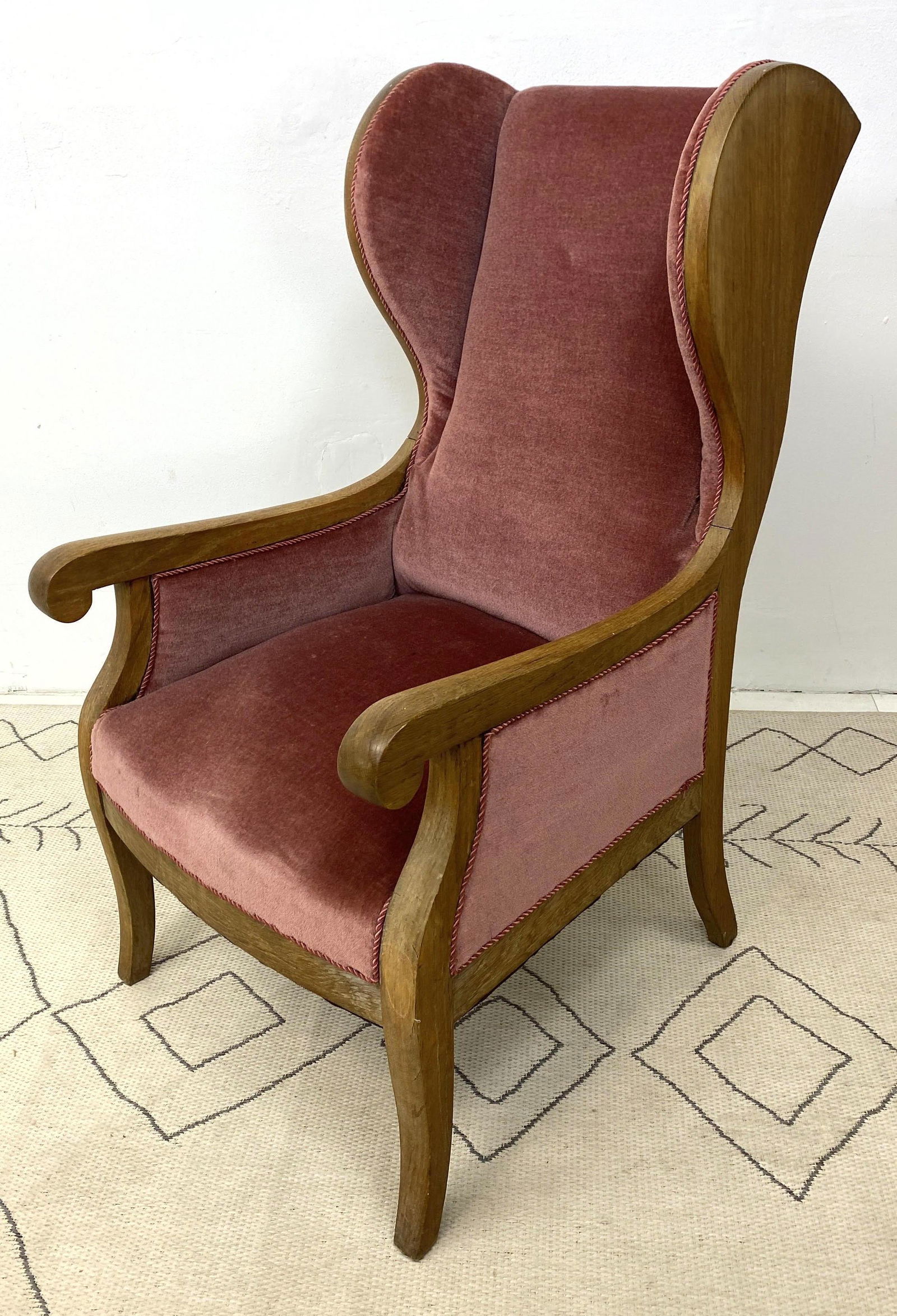 FRITS HENINGSEN High Wing back Chair Circa 1940Õs.  Reu (1 of 11)