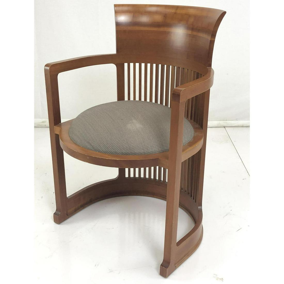 CASSINA Frank Lloyd Wright  Modernist Side Chair. Squar (1 of 12)