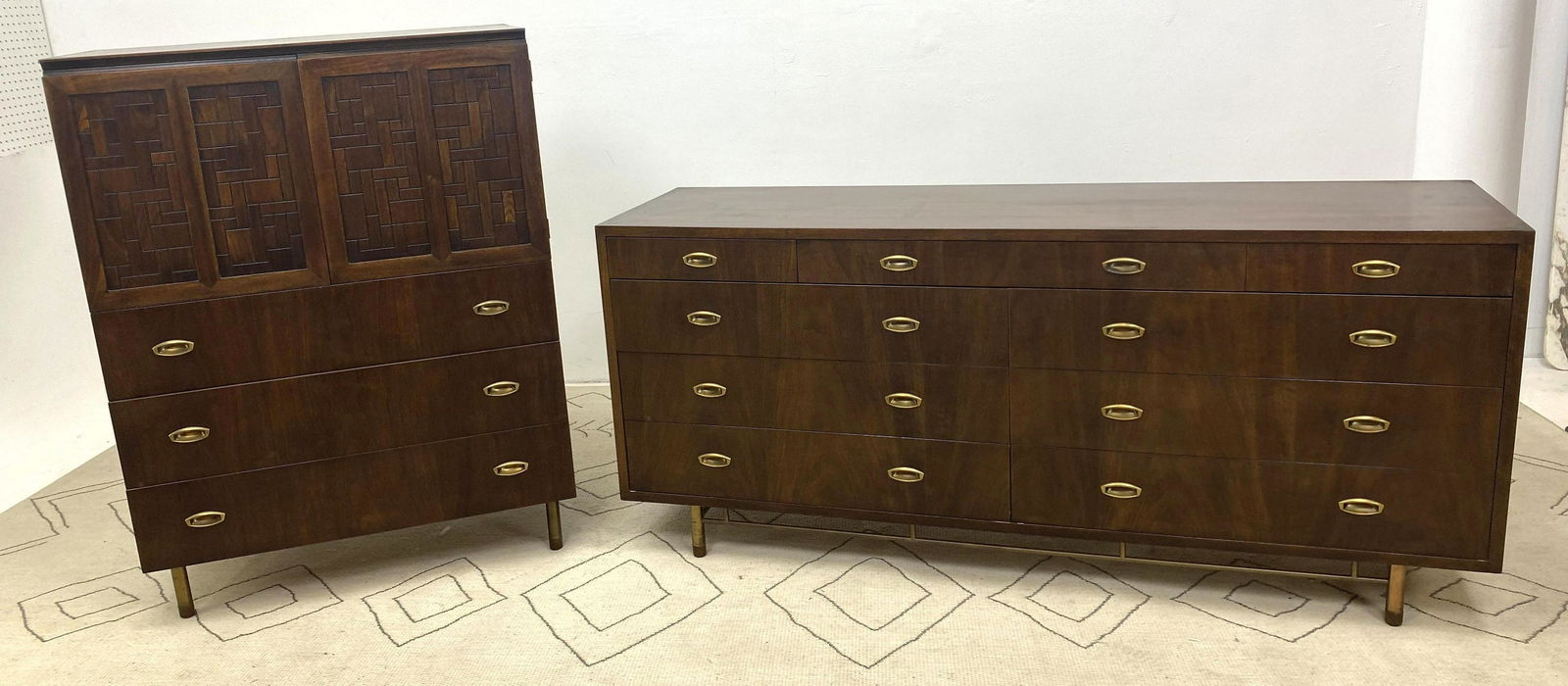 Bert England for Johnson Furniture Bedroom Set. Low Dre (1 of 16)