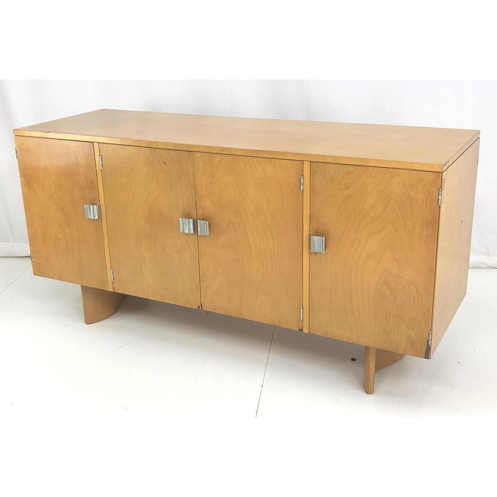 ELIL SAARINEN Blond Wood Credenza Modernist Server.  St (1 of 16)