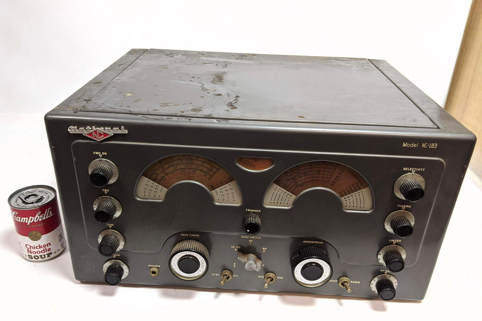 National Model NC 183 Receiver Stereo Equipment. (1 of 8)