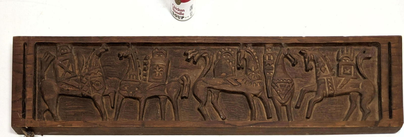 EVELYN ACKERMAN  Wood Carving Signed EA (1 of 5)