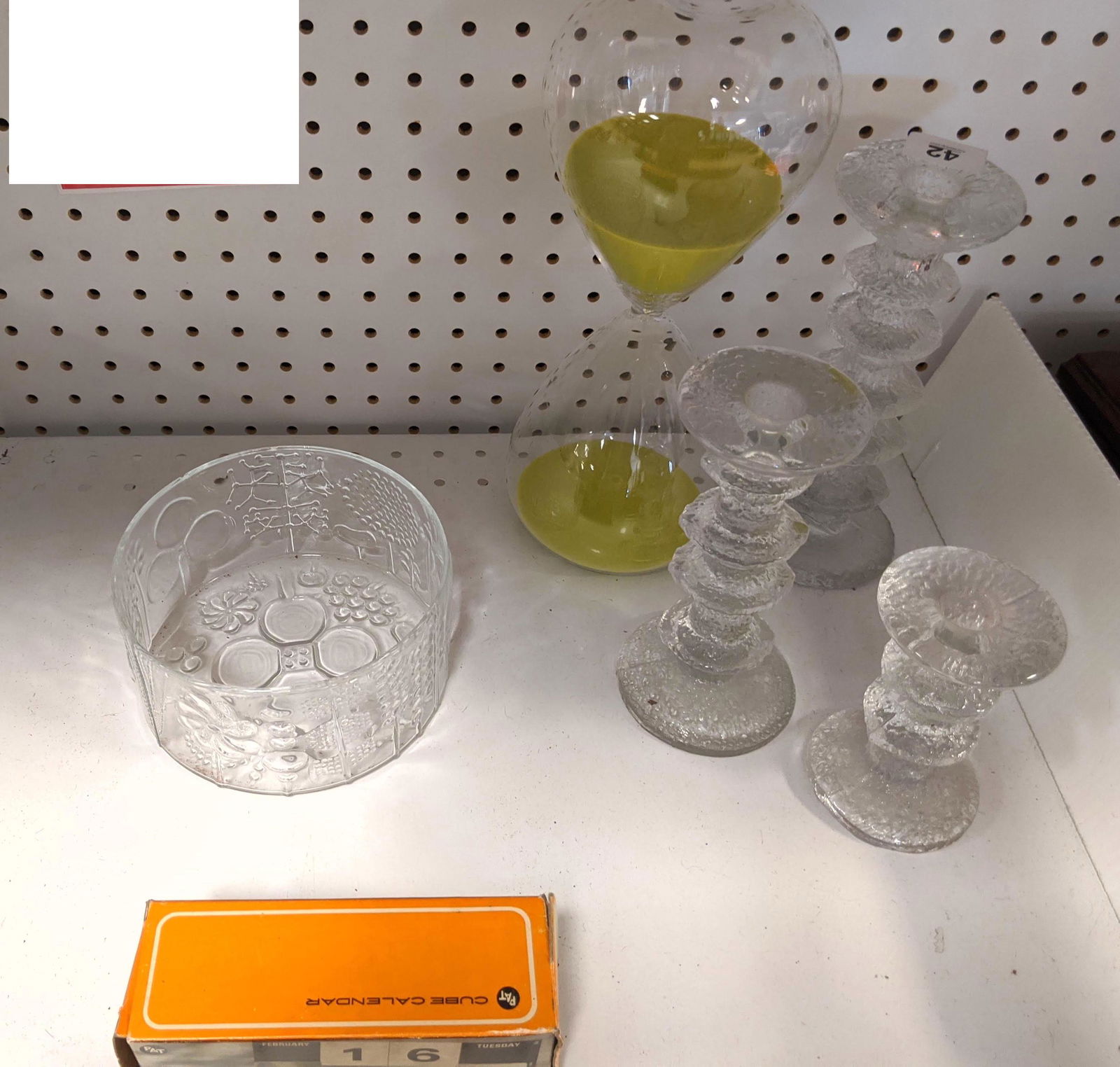 Mid Century Modern Glass Lot  TIMO SARPANEVA  IITALLA C (1 of 5)