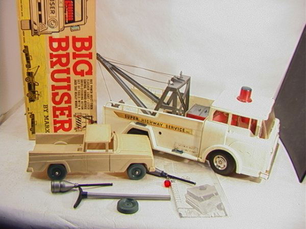 Marx Big Bruiser Tow Truck In Box Dimensions