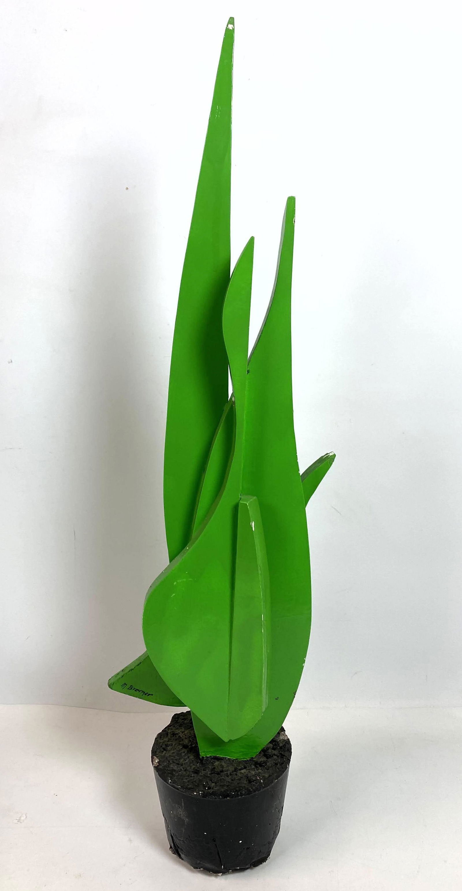 MARLENE S BREMER Wood Table Sculpture. Louise Nevelson (1 of 8)