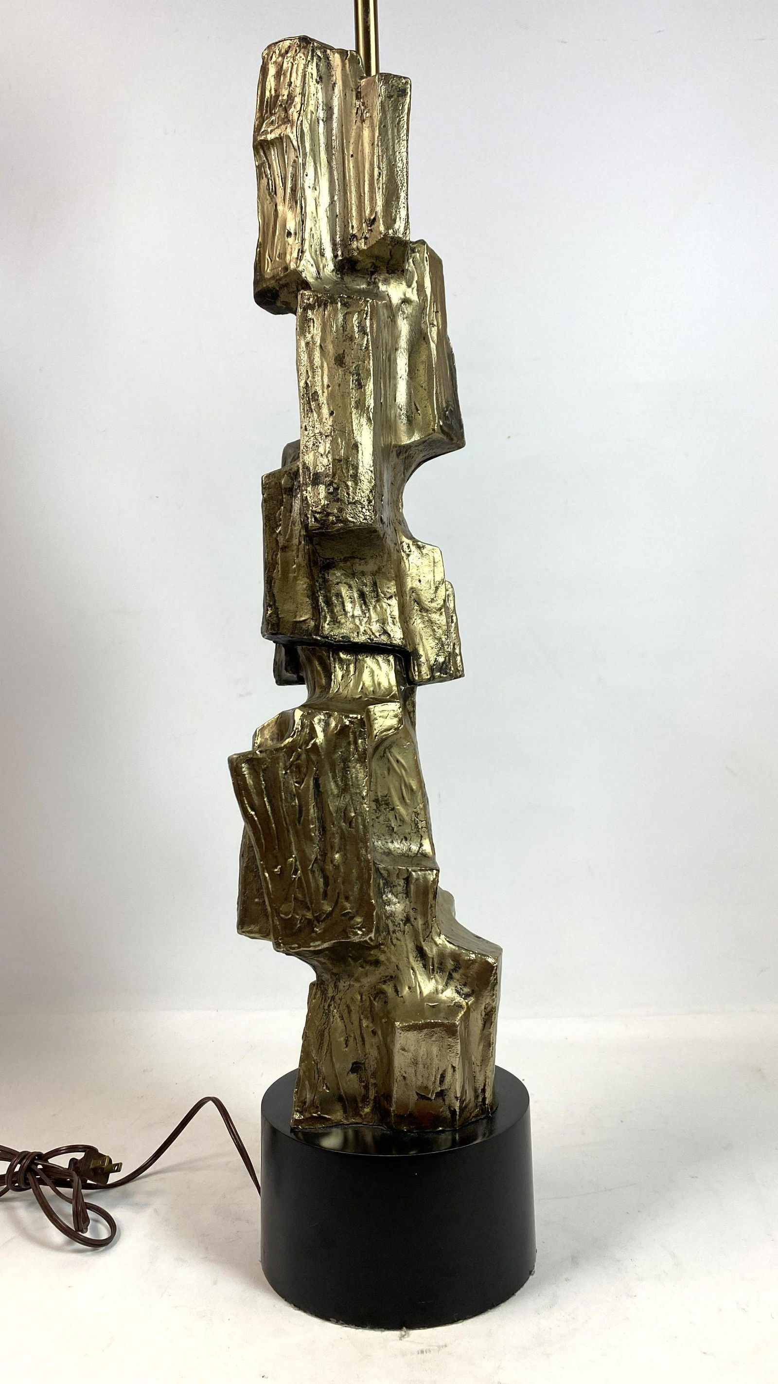 M. TEMPESTINI LAUREL LAMP CO. Lamp. Brutalist form. (1 of 11)