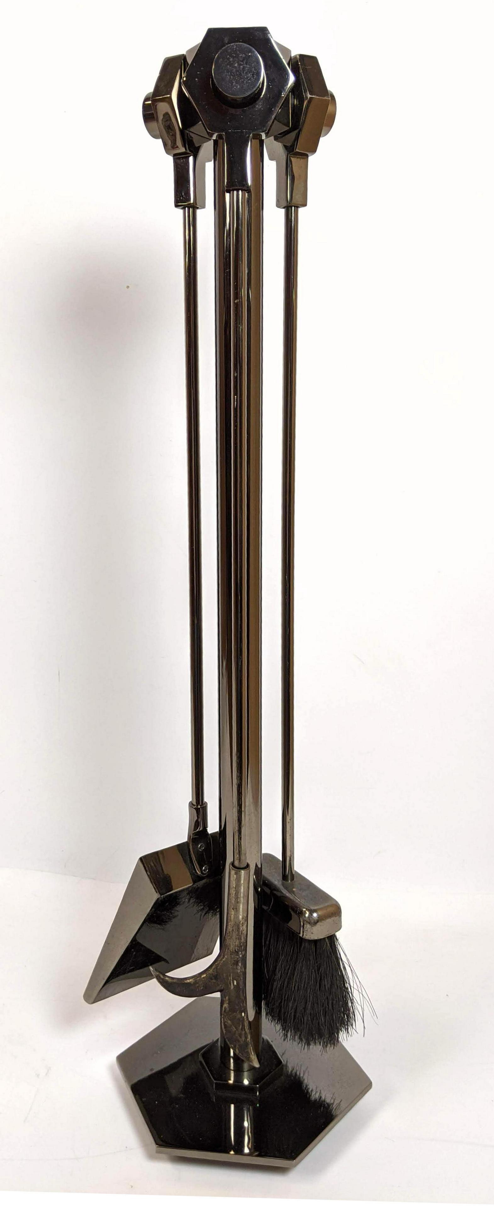 Virginia Metal Crafters Style Fireplace Tools. Set of t (1 of 6)