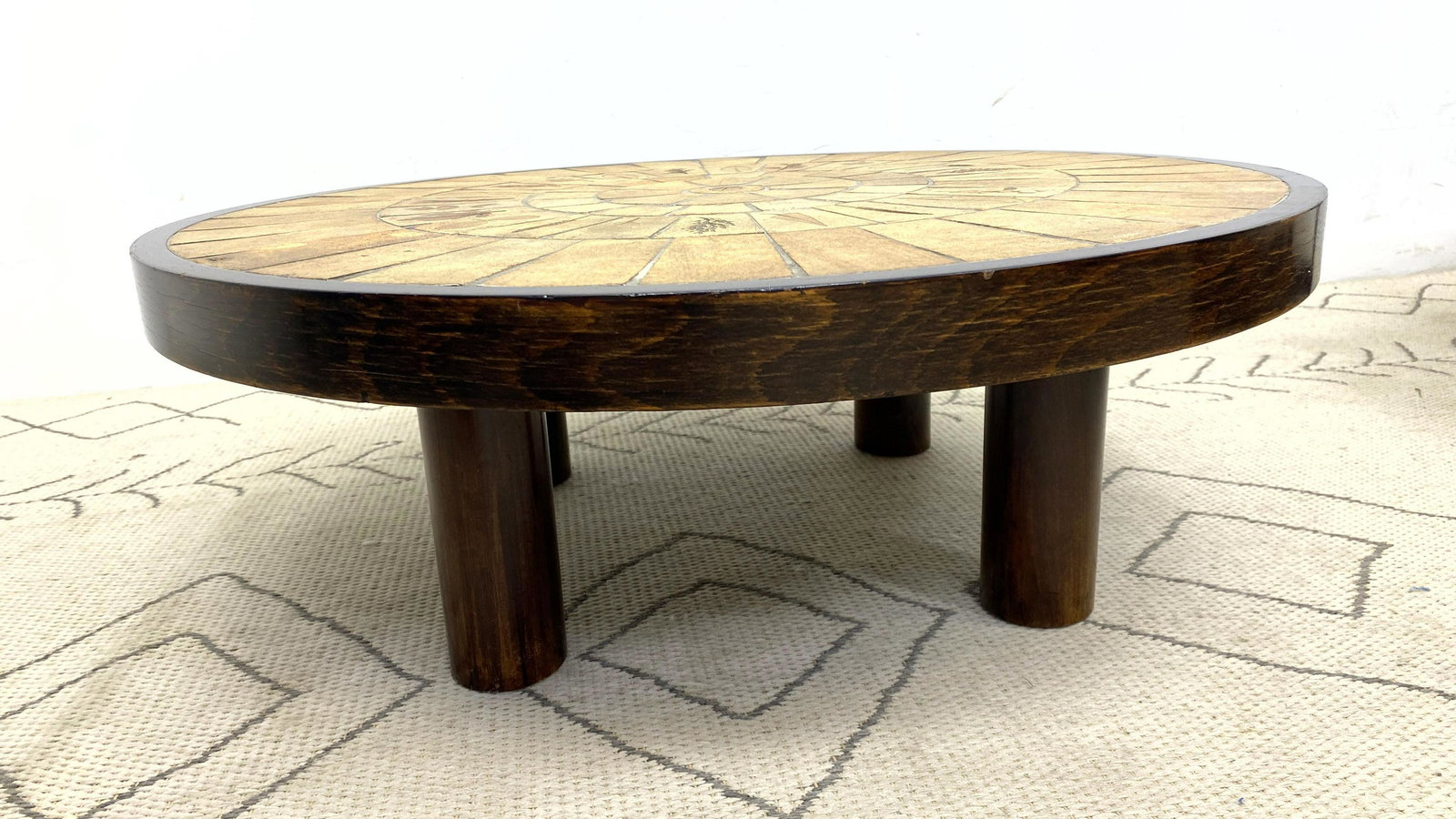 ROGER CAPRON Coffee Cocktail Table, Vallauris, France. (1 of 7)