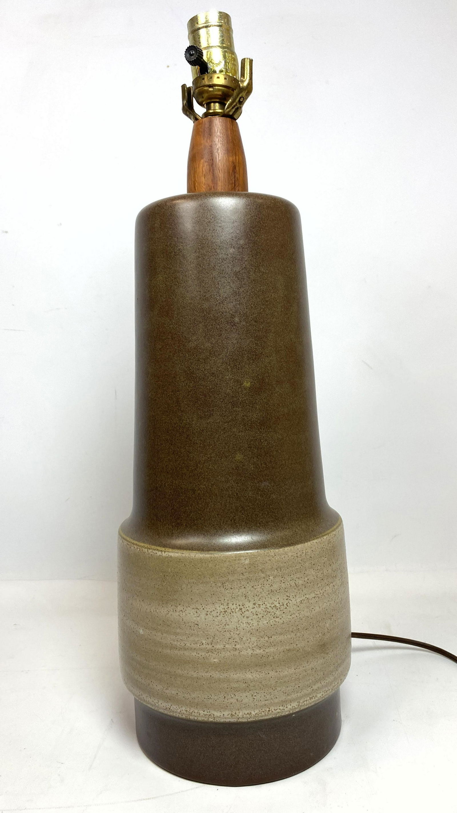 JANE & GORDON MARTZ Ceramic Table Lamp. Decorated Art P (1 of 10)