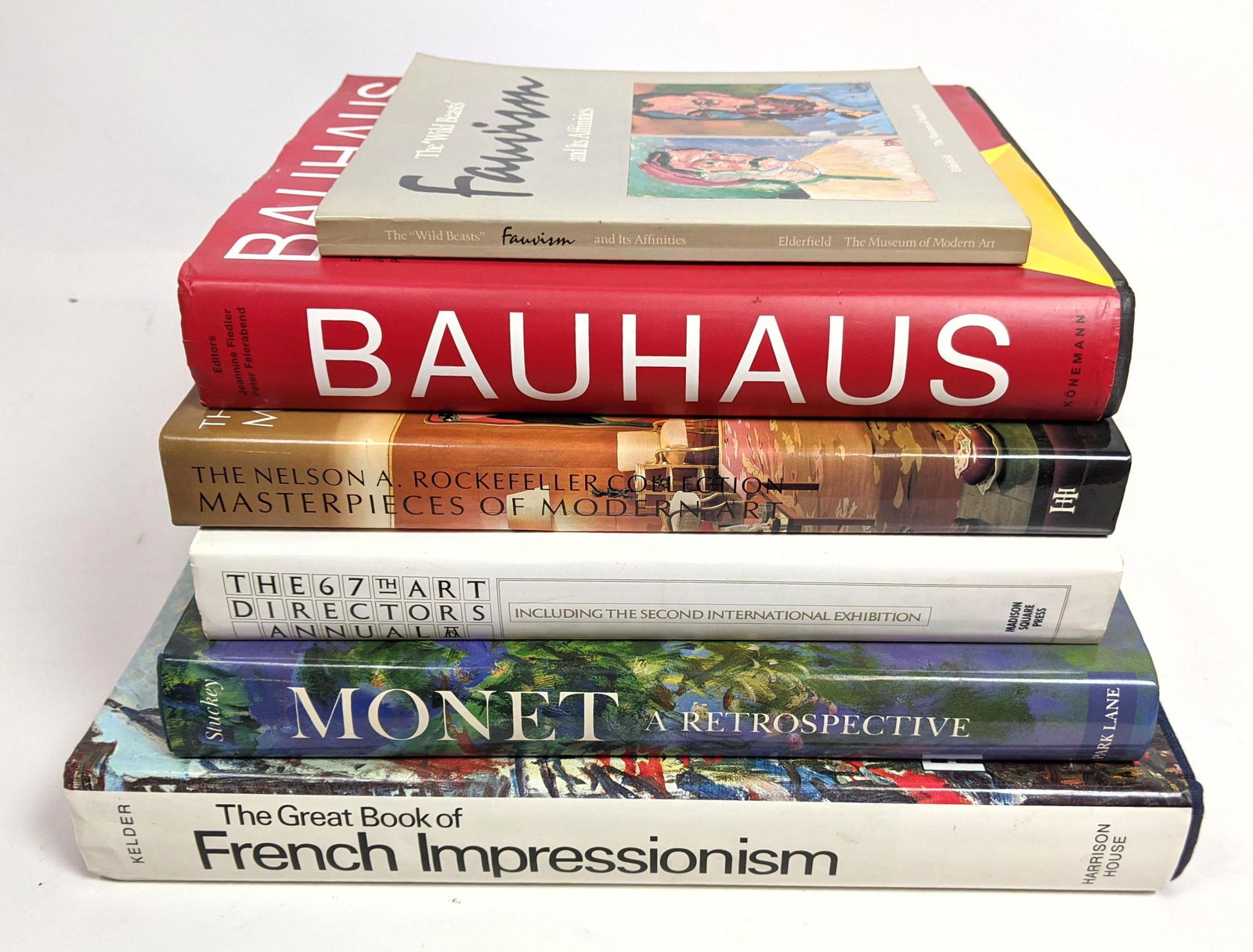 6 Art and Design Books. Bauhaus, Monet, Modern Art, etc (1 of 13)