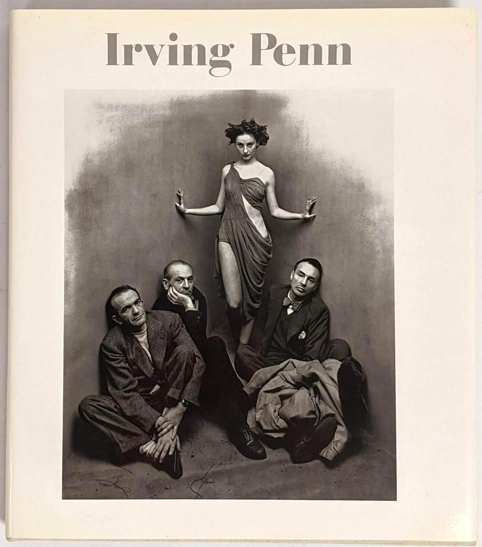 Signed Irving Penn Book inscribed to George D'Amato. D: Signed Irving Penn Book inscribed to George D'Amato. D'Amato worked with Irving Penn on L'Oreal Campaign.-- Dimensions: H: 12 inches: W: 11 inches ---