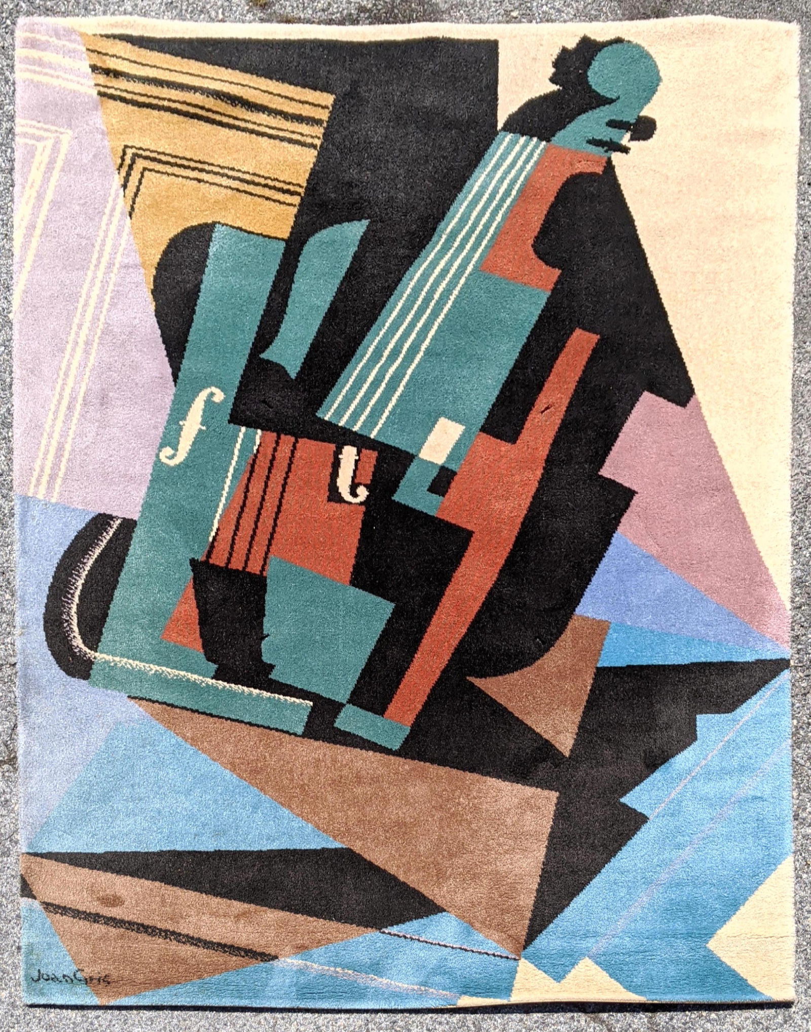JUAN GRIS EGE AXMINSTER Wool Rug Carpet. Wool area rug, (1 of 11)