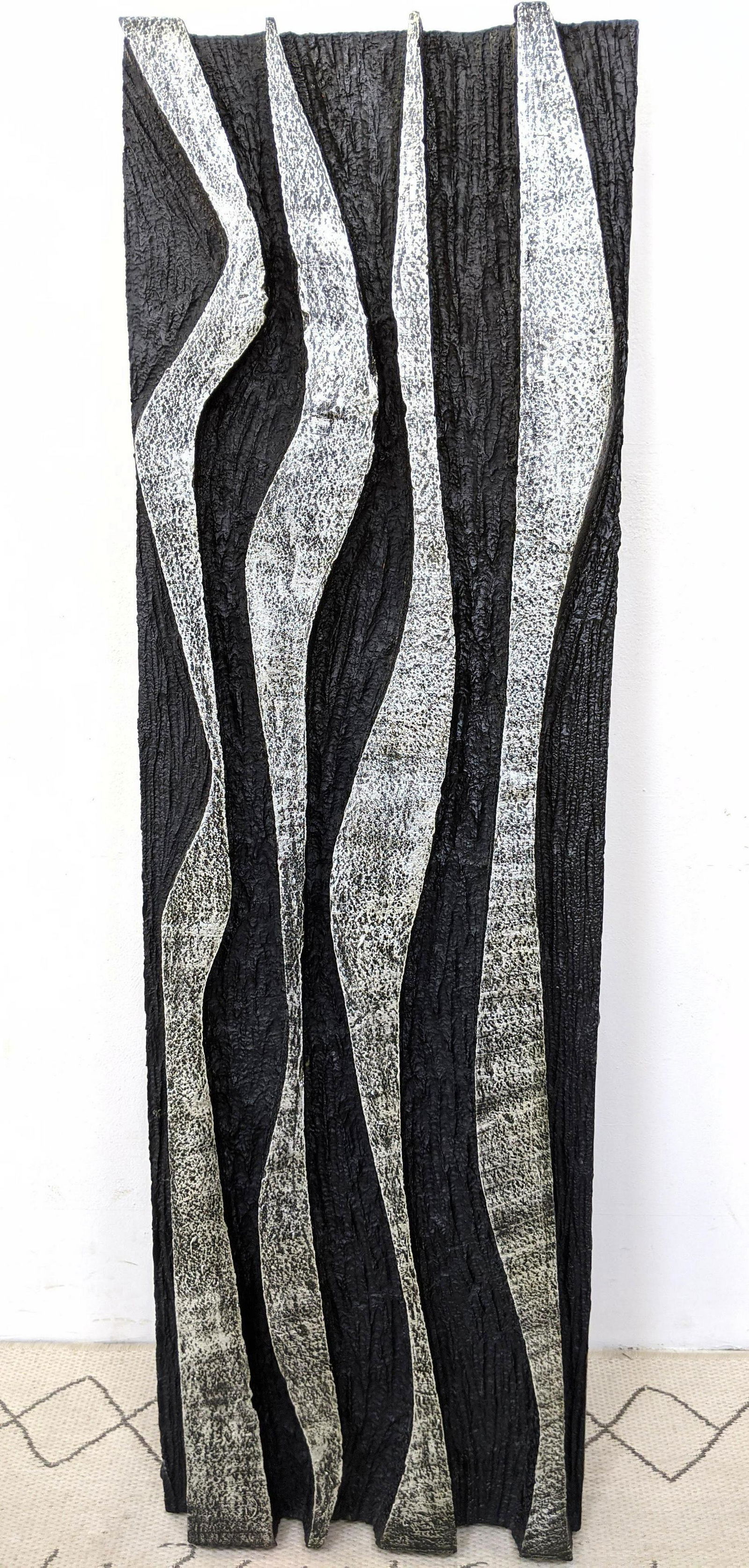 SEGURA STUDIOS Fiberglass Wall Sculpture. Paul Evans St (1 of 7)