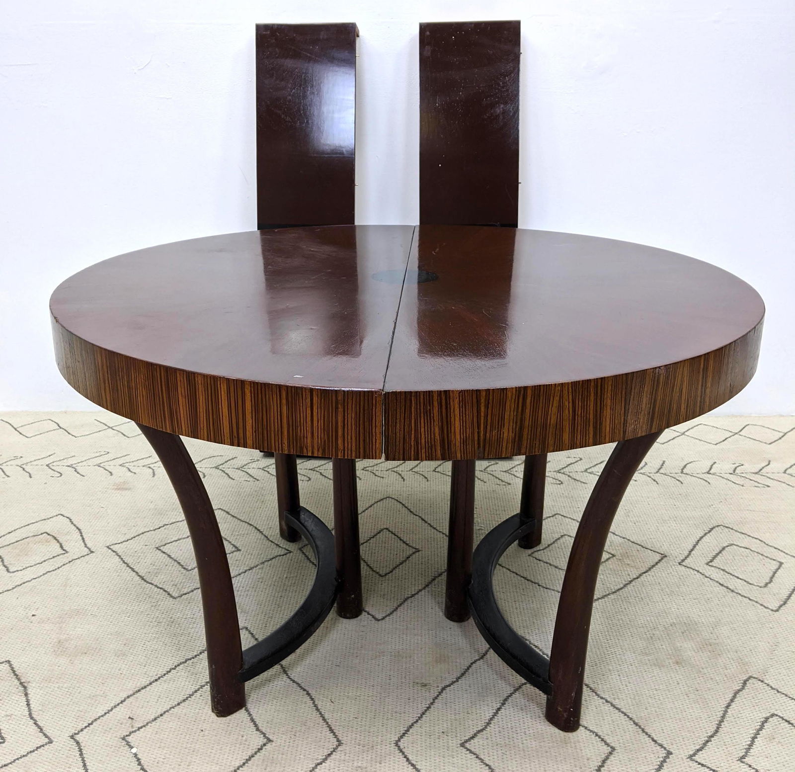 T.H Robsjohn-Gibbings Dining Table. Mixed Wood Dining T (1 of 14)