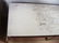 605: White Marble Top ROSEWOOD Server Sideboard Credenz - 3