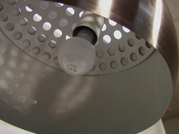 Modern Chrome Adjustable Arm Arc Lamp. Ball Shade - 5