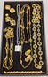 ST. JOHN, DIOR Costume Jewelry Lot. 3pr ST. JOHN earrin