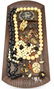 12pc Asian, Middle Eastern Jewelry Lot. Onyx and bone b