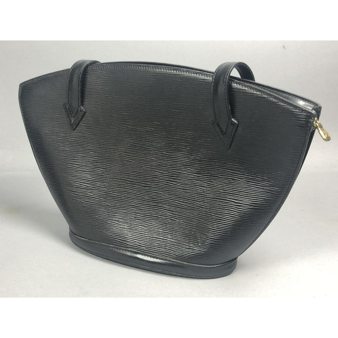 LOUIS VUITTON Saint Jacques Black Epi Leather Purse.  T (1 of 7)