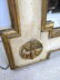 Italian Style Carved Wood Wall Mirror. Shell design to - 3