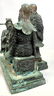 Bronze Figural Grouping Sculpture. Asian Figures at Ga - 7