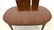 HENKEL HARRIS Cherry Oval Dining Table with Three 12 in - 3