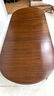 HENKEL HARRIS Cherry Oval Dining Table with Three 12 in - 8