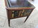 Leather Top Side Table with Book Form Doors and Sides. - 5