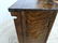 Tiger Oak Bookcase with Leaded Glass Doors. - 9