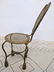 Italian Style Gilt Iron Side Chair. Heart Shaped Back. - 3