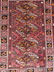 4x2 Bokhara Burgundy Oriental Carpet throw rug. Handma - 2