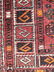 4x2 Bokhara Burgundy Oriental Carpet throw rug. Handma - 3