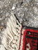 4x2 Bokhara Burgundy Oriental Carpet throw rug. Handma - 6